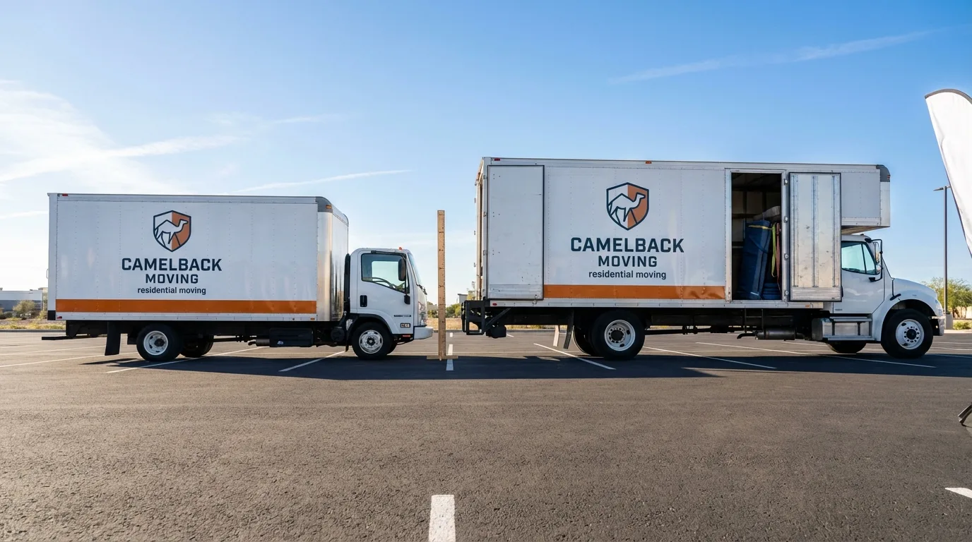 Moving truck size capacity guide in Essex Fells
